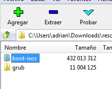 7-Zip Rescatux ISO boot-isos folder screenshot
