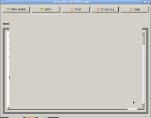 Rescapp working screenshot