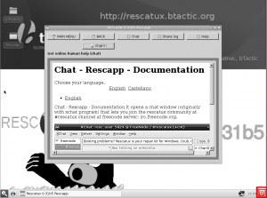 Rescatux - Power off button screenshot