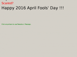 Rescatux 2016 April Fools Day - Screen 2