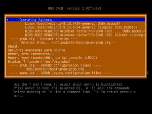 Super Grub2 Disk 2.02s5 - Detect and show boot methods in action